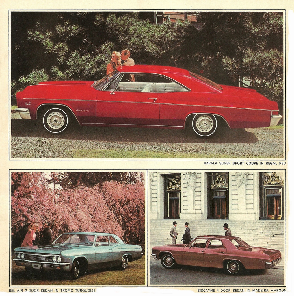 1966 Chevrolet Auto Show Brochure Page 8